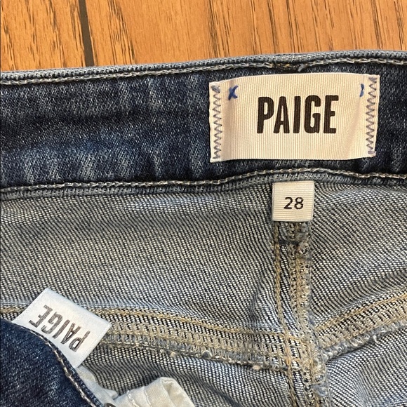 PAIGE High Rise Laurel Canyon Jeans 28 - Picture 4 of 9